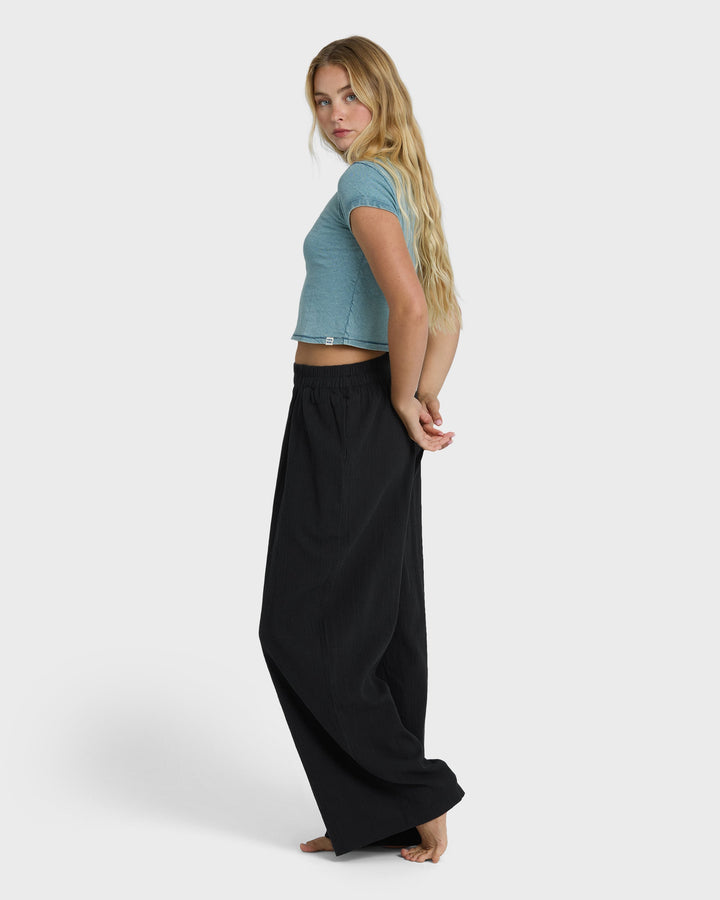 Billabong Women's Follow Me Pants - Black Sands - Sun Diego Boardshop