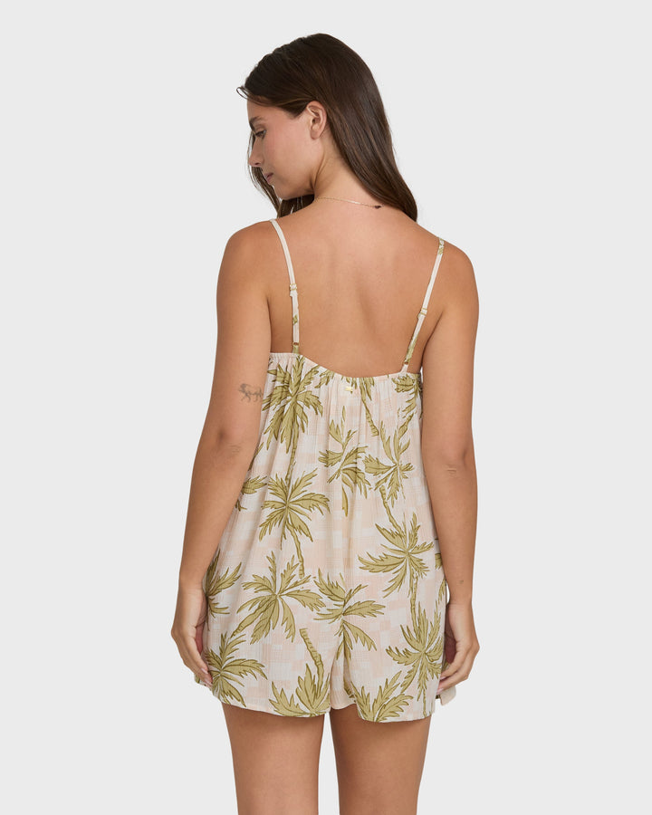Billabong Women's Fresh Daze Romper - Cactus - Sun Diego Boardshop