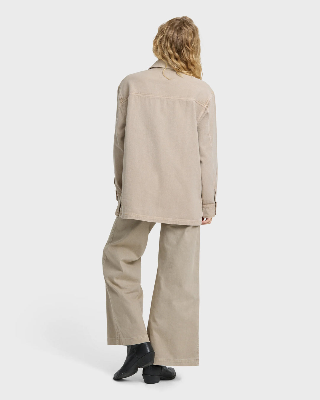 Billabong Women's Rival Wide Leg Pants - Cobblestone - Sun Diego Boardshop