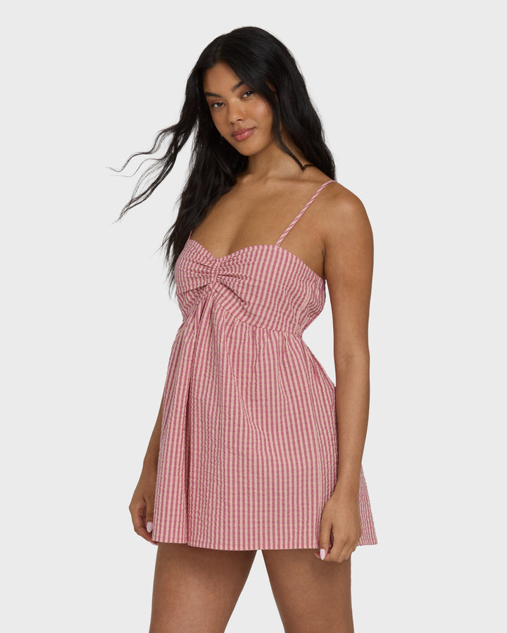 Billabong Women's Star Glow Romper - Pink Sunset - Sun Diego Boardshop