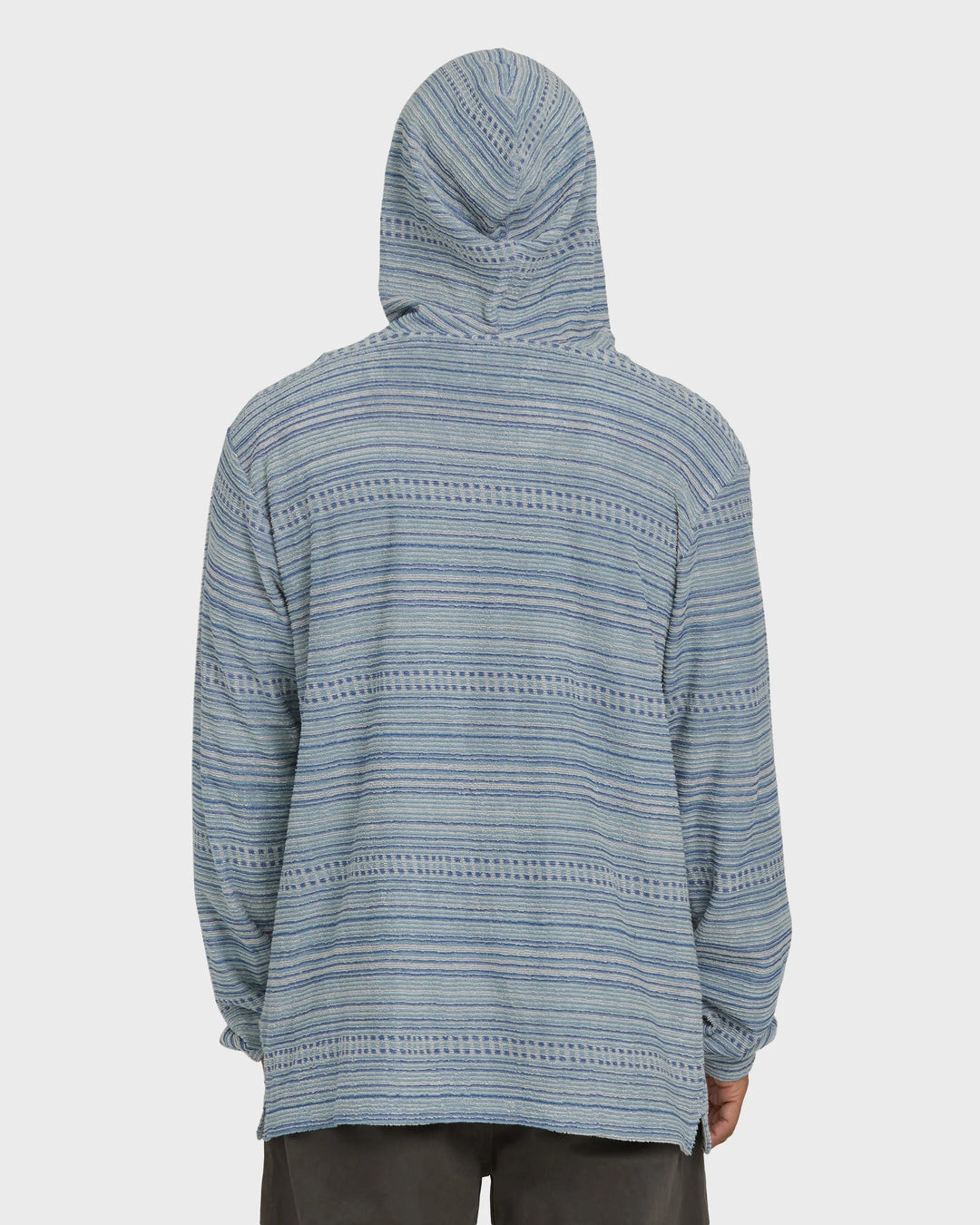 Billabong Men's Flecker Diego YD Pullover Hoodie - Blue Fog