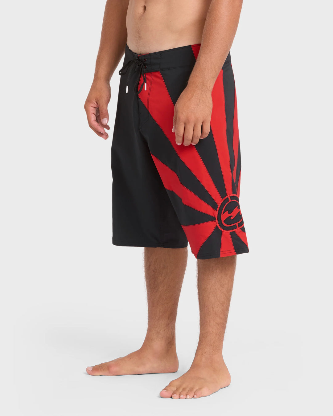 Billabong Men's A.I. Rising Sun Pro 22" Boardshorts - Black/Red - Sun Diego Boardshop