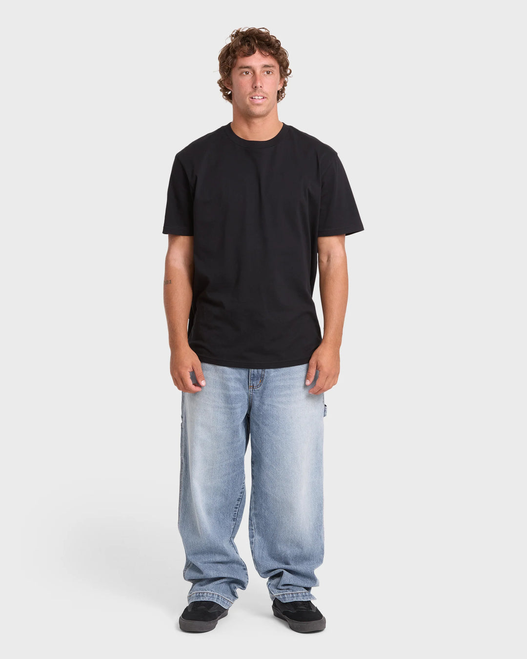 Billabong Men's Bad Dog Carpenter Pants - Bleached Blue Wash - Sun Diego Boardshop