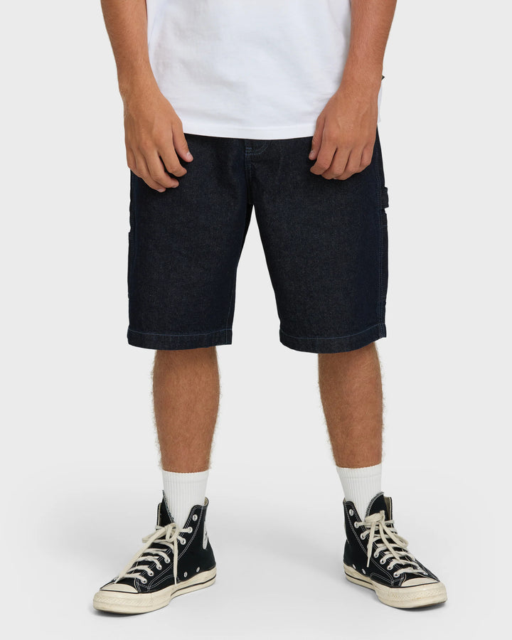 Billabong Men's Bad Dog 22" Denim Shorts - Dark Denim - Sun Diego Boardshop