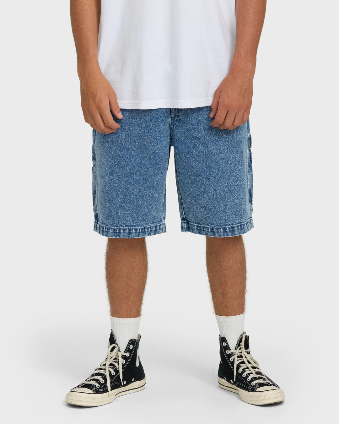 Billabong Men's Bad Dog 22" Denim Shorts - Faded Denim - Sun Diego Boardshop