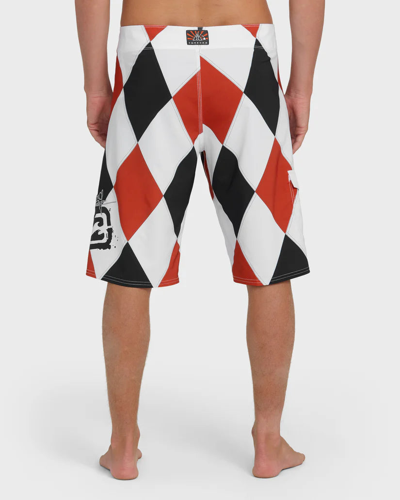Billabong A.I. Diamonds Pro Boardshorts - True Red - Sun Diego Boardshop