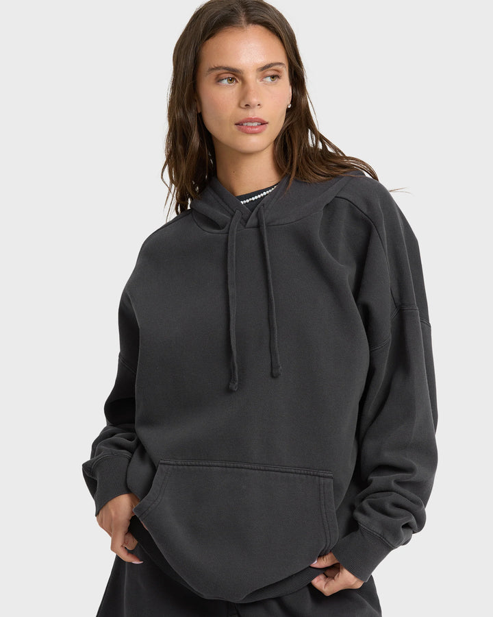 Billabong Women's All Stacked Pullover Hoodie - Black Sands - Sun Diego Boardshop