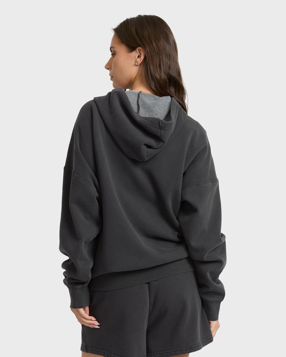Billabong Women's All Stacked Pullover Hoodie - Black Sands - Sun Diego Boardshop