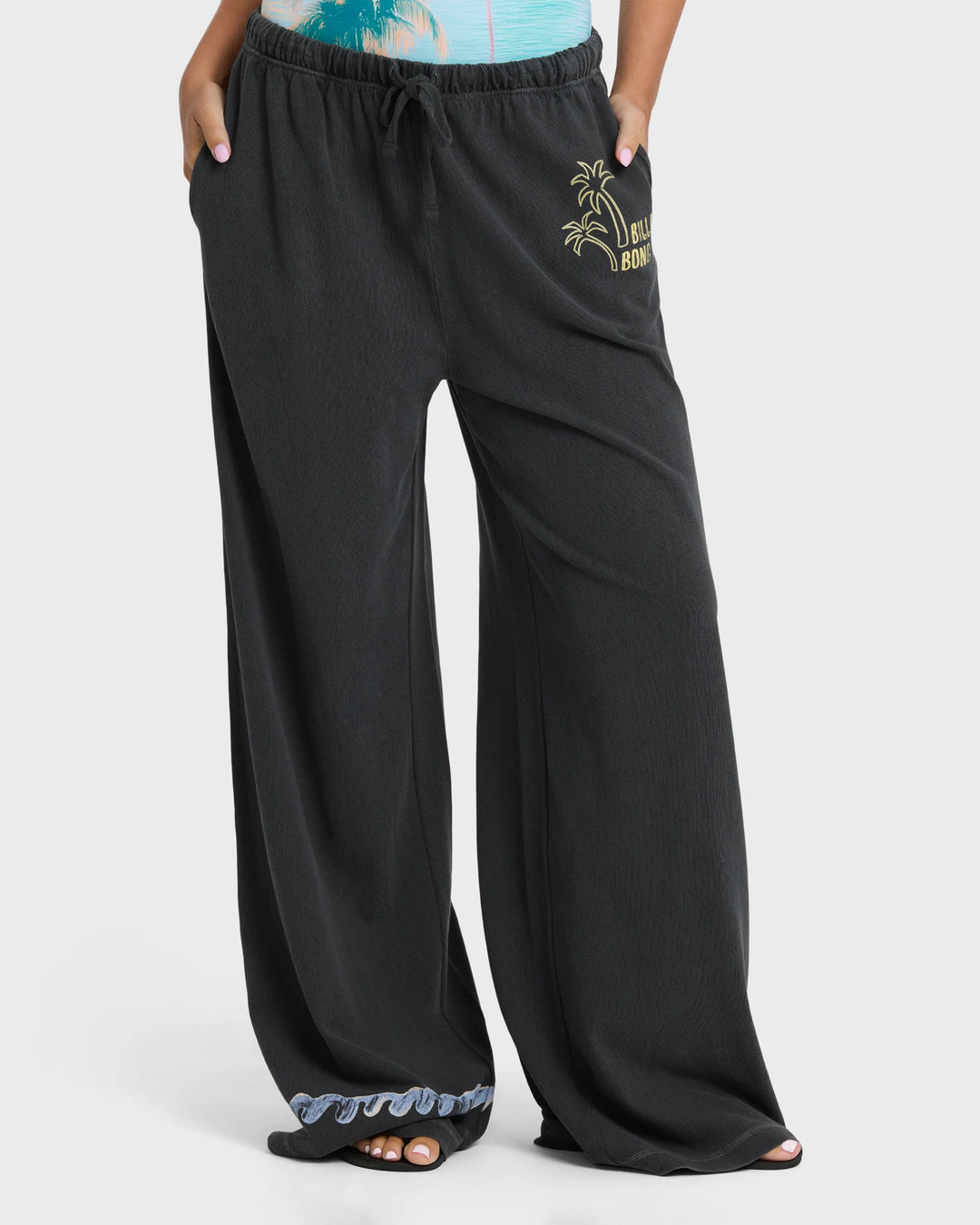 Billabong Women's Paradise 73 Knit Pants - Black Sands - Sun Diego Boardshop
