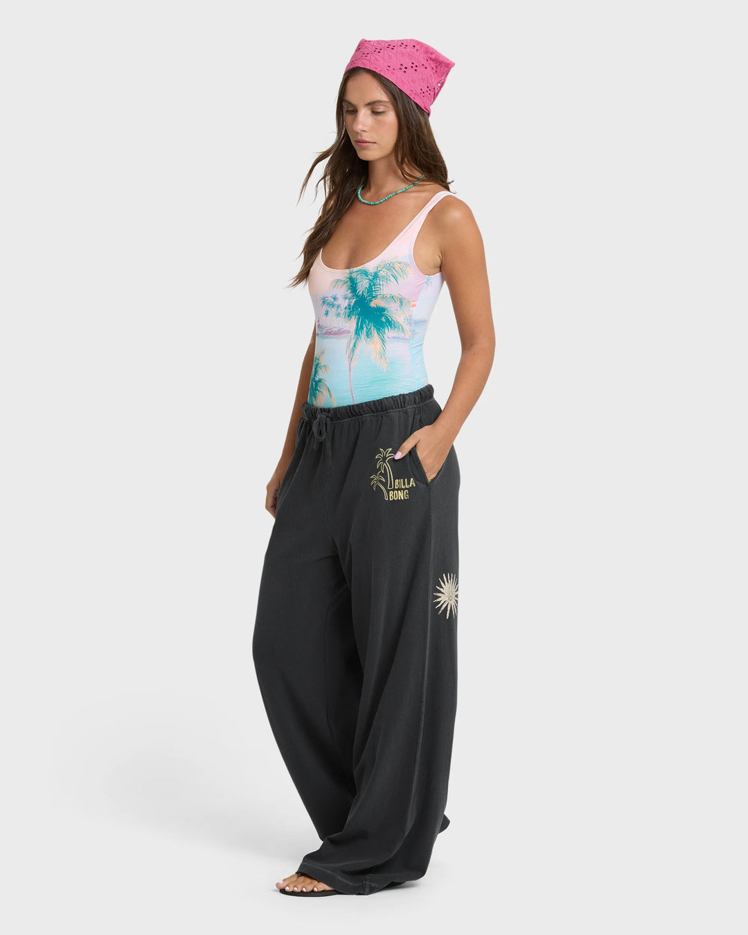Billabong Women's Paradise 73 Knit Pants - Black Sands - Sun Diego Boardshop