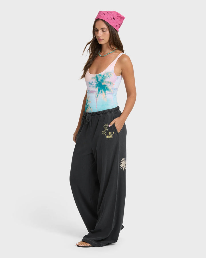 Billabong Women's Paradise 73 Knit Pants - Black Sands - Sun Diego Boardshop
