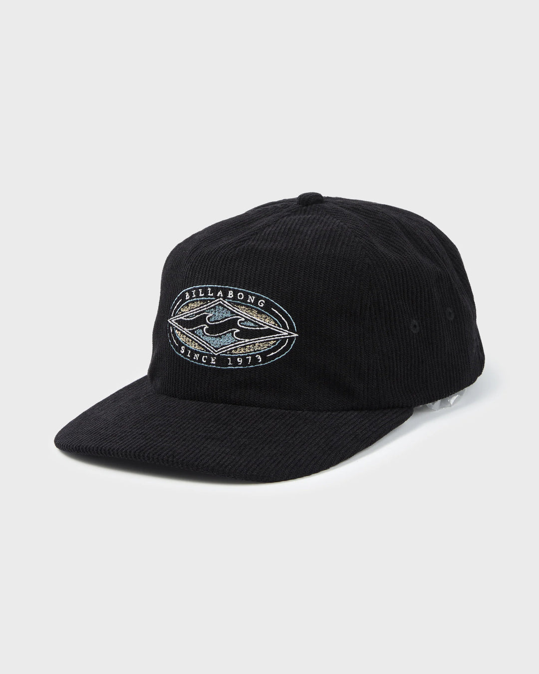 Billabong Men's Heritage 5-Panel Strapback Hat - Black - Sun Diego Boardshop