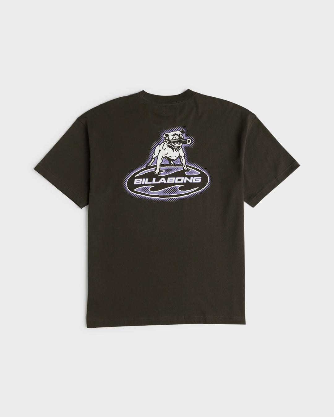 Billabong Men's Bad Dog OG Short Sleeve Cotton T-Shirt - Washed Black - Sun Diego Boardshop