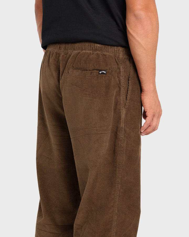 Billabong Men's Larry Layback Cord Pants - Carafe - Sun Diego Boardshop