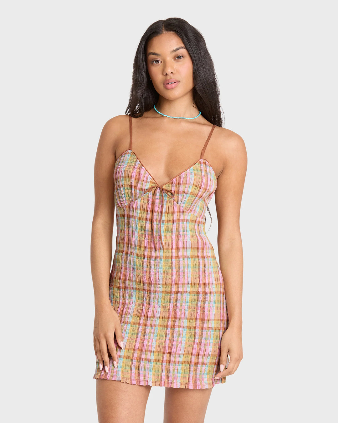 Billabong Women's Call Me Mini Dress - Party Pink - Sun Diego Boardshop