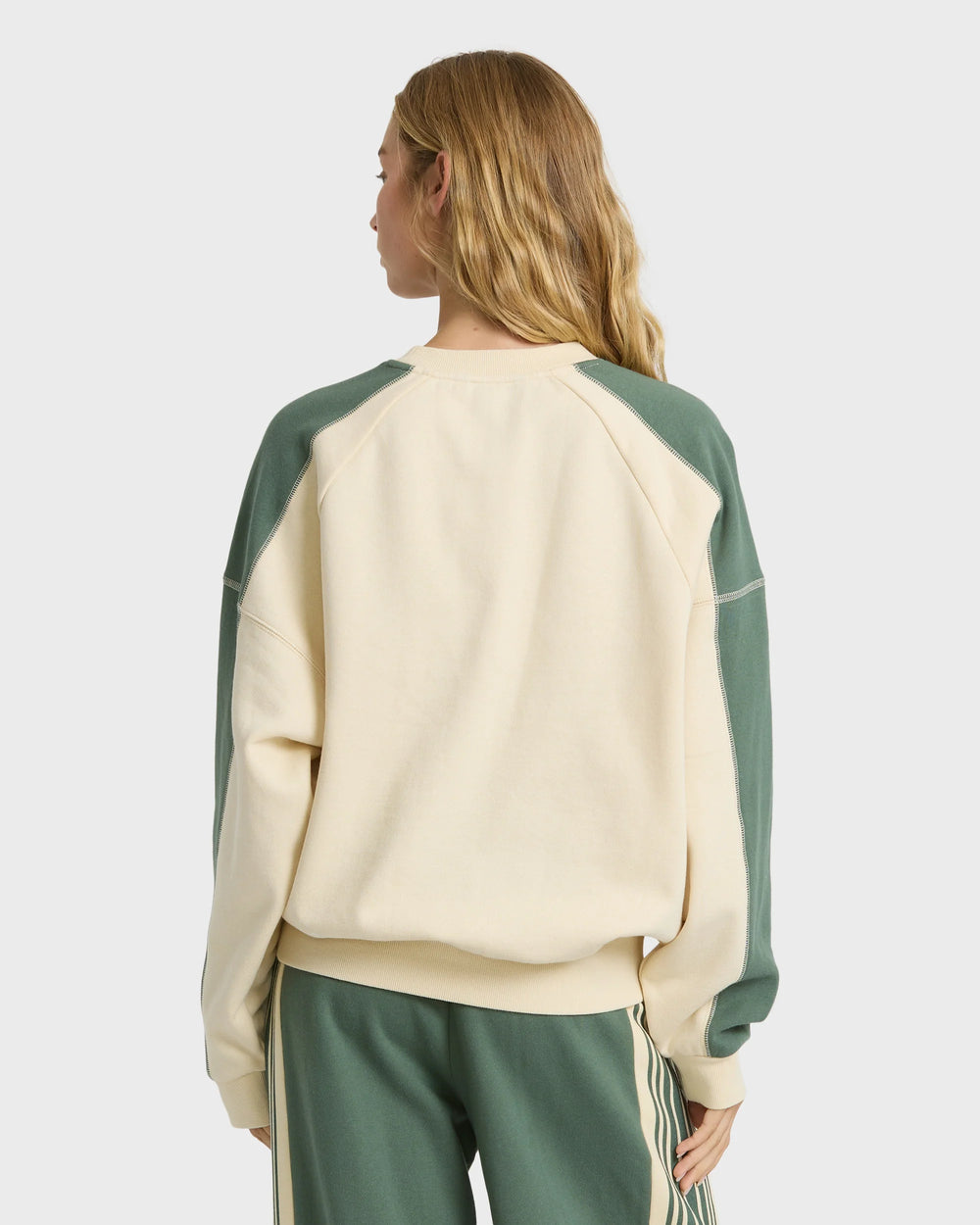 Billabong Women's High Grade Crewneck Sweatshirt - Rain Forest - Sun Diego Boardshop