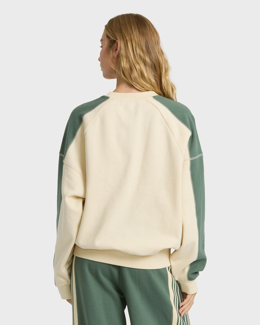 Billabong Women's High Grade Crewneck Sweatshirt - Rain Forest - Sun Diego Boardshop