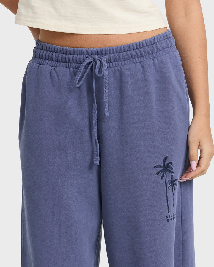 Billabong Women's Tides Saltwashed Fleece Sweatpants - Classic Navy - Sun Diego Boardshop