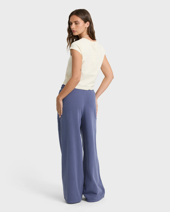 Billabong Women's Tides Saltwashed Fleece Sweatpants - Classic Navy - Sun Diego Boardshop