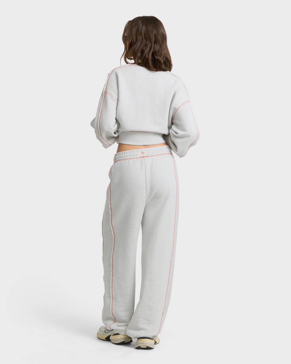 Billabong Women's Trail Side Fleece Sweatpants - Light Gray - Sun Diego Boardshop