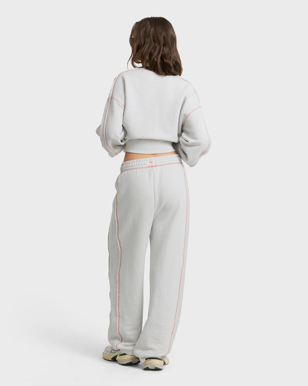 Billabong Women's Trail Side Fleece Sweatpants - Light Gray - Sun Diego Boardshop