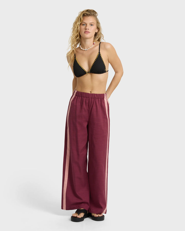 Billabong Women's Holidazed Track Pants - Pomegranate - Sun Diego Boardshop