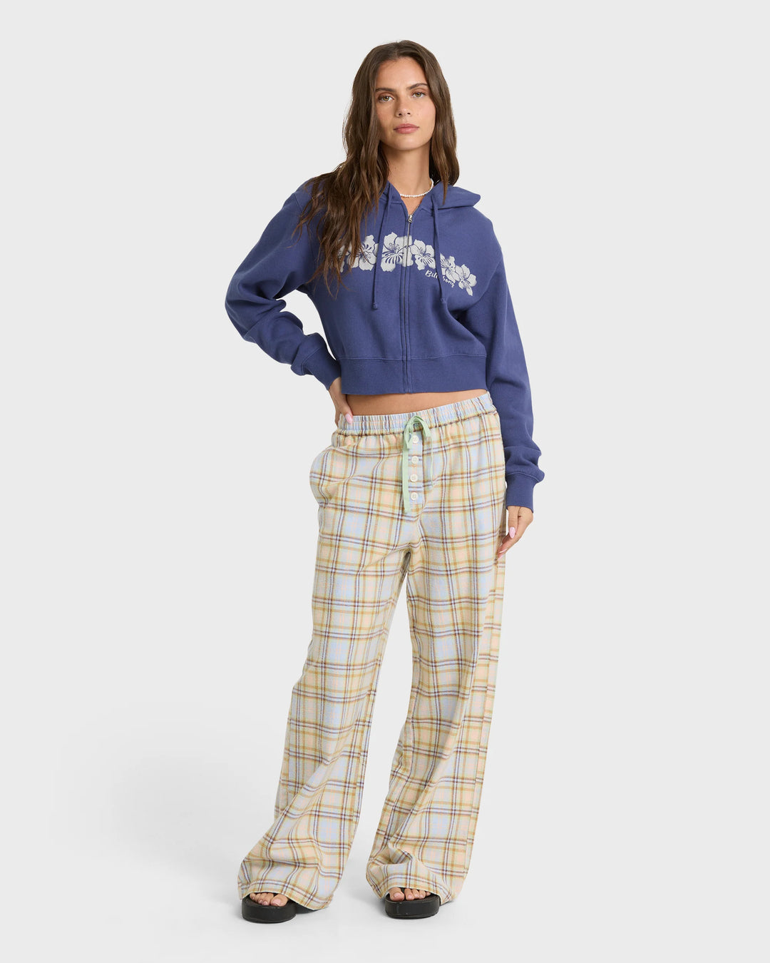 Billabong Women's Coastal Breeze Elastic Waist Pants - Cornflower - Sun Diego Boardshop