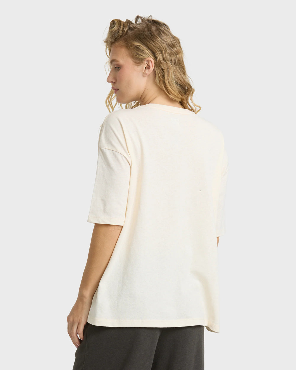 Billabong Women's Find Your Stripes Short Sleeve Jersey T-Shirt - White Cap - Sun Diego Boardshop