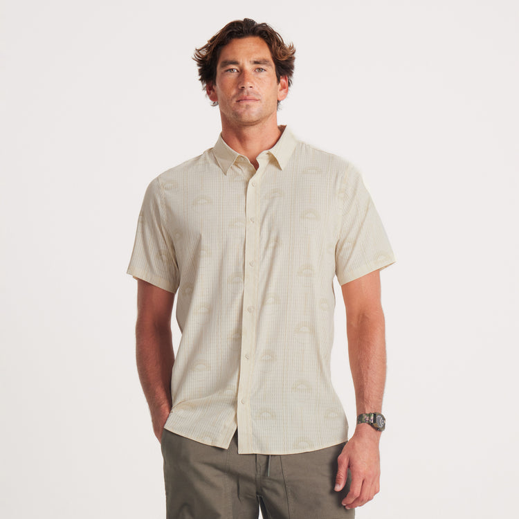 ROARK Bless Up Breathable Stretch Shirt - FERN - Sun Diego Boardshop