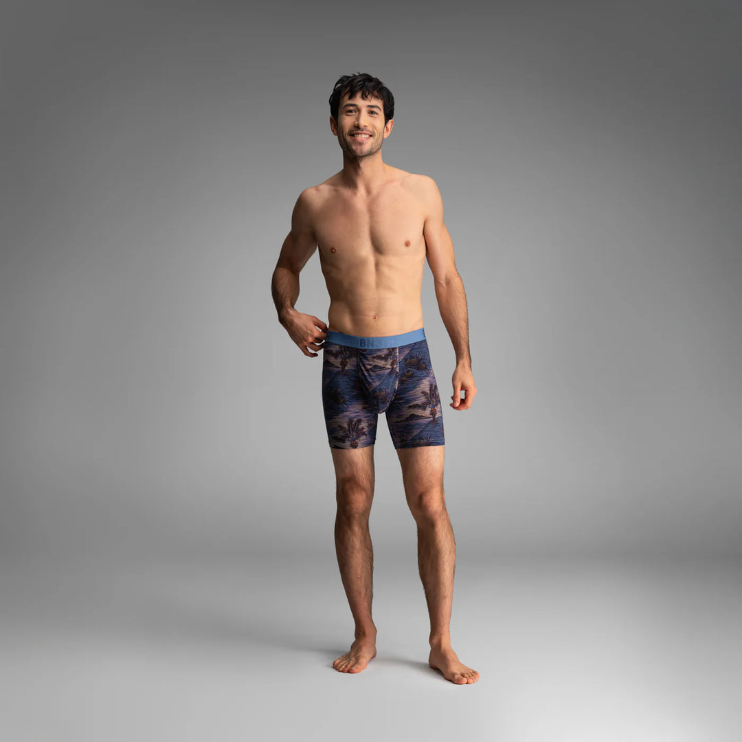 Bn3Th Classic Icon Boxer Brief - Vintage Tropics-Heather Fog - Sun Diego Boardshop