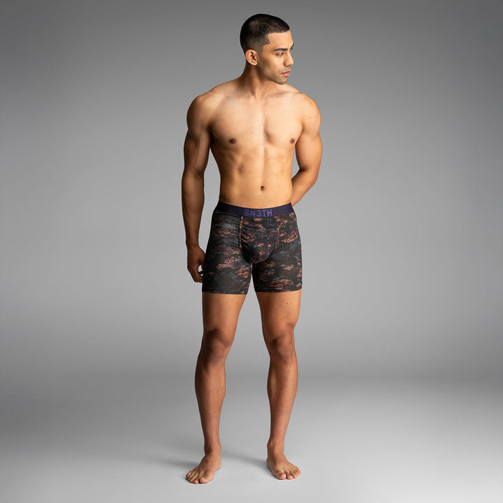 Bn3Th Classic Icon Boxer Brief - Dark Floral-Dark Navy - Sun Diego Boardshop