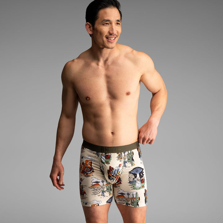 Bn3Th Classic Icon Boxer Brief - Space Cowboy-Sand - Sun Diego Boardshop