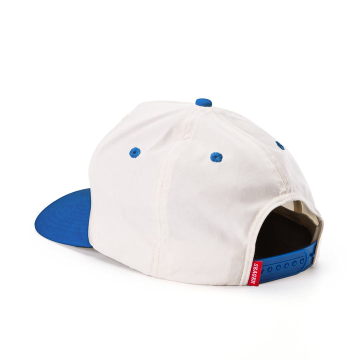 SEAGER Bradley Snapback - CREAM BLUE - Sun Diego Boardshop