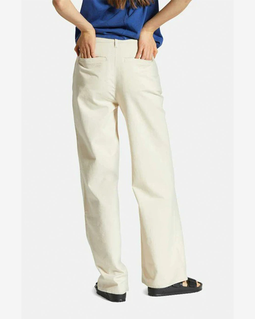 BRIXTON VICTORY FULL LENGTH WIDE LEG PANT - NATURAL - Sun Diego Boardshop