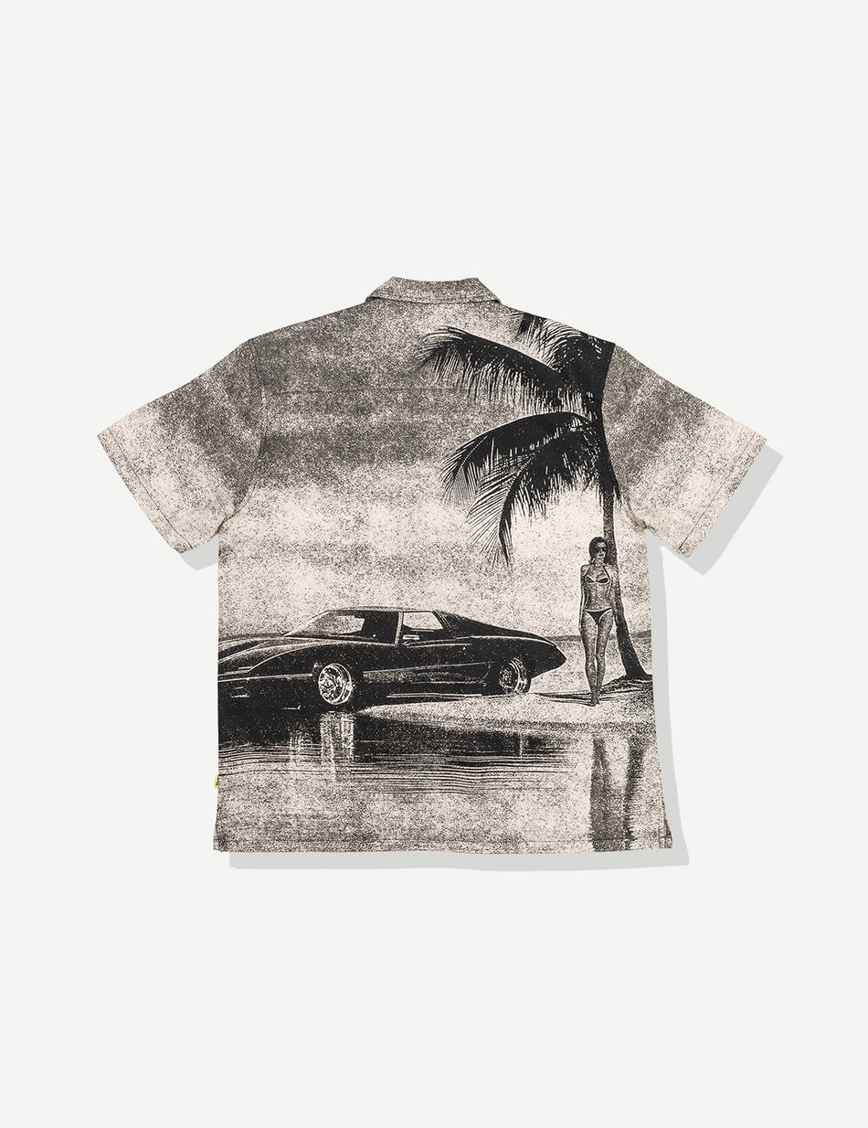 Duvin Beach Parking Buttonup - Black - Sun Diego Boardshop