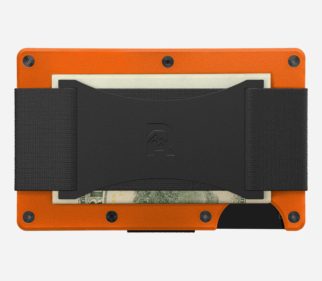 Ridge Wallet Aluminum Cash Strap - Basecamp Orange - Sun Diego Boardshop