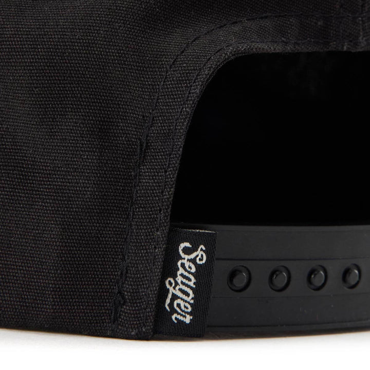 Seager Men's Badge Snapback - Black - Sun Diego Boardshop