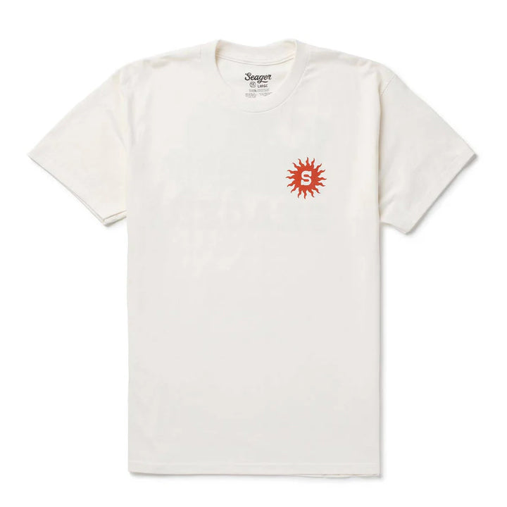 Seager Baja Tee - Vintage White - Sun Diego Boardshop