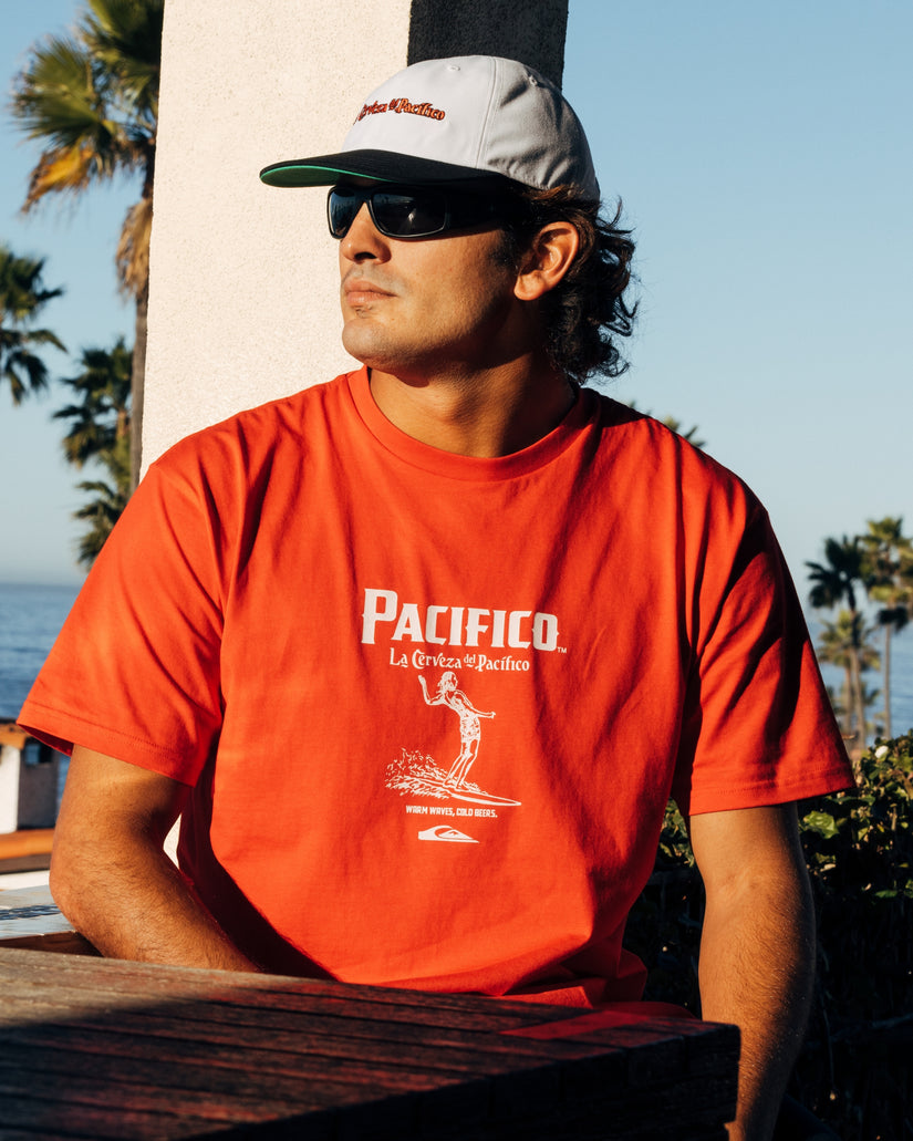 Quiksilver Quiksilver X Pacifico Baja Arch T-Shirt - Red - Sun Diego Boardshop