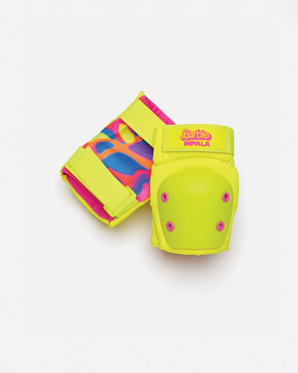 Impala Rollerskates Youth Protective Pad Set - BARBIE BRIGHT YELLOW - Sun Diego Boardshop