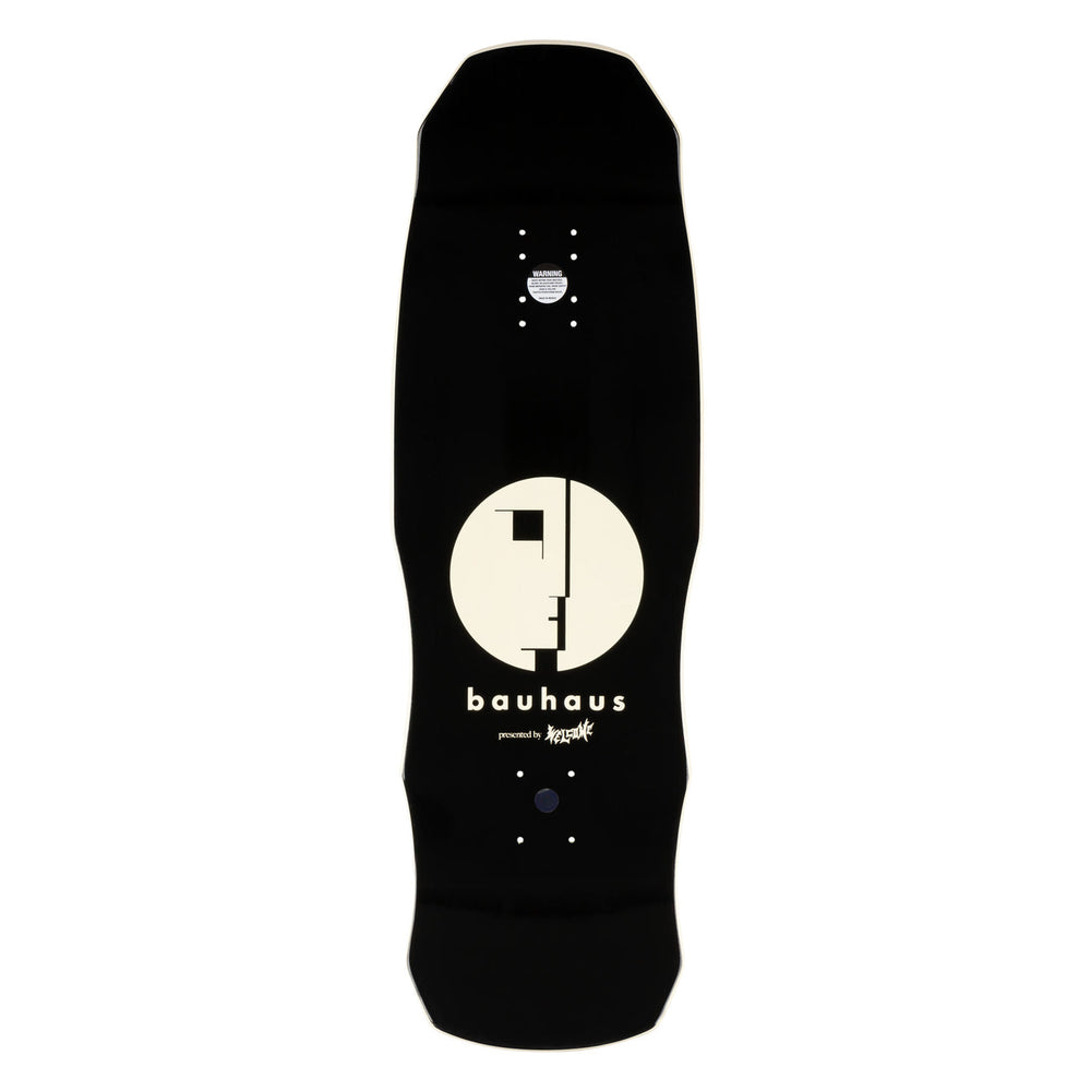 Welcome Bauhaus Portrait on Dark Lord 9.85" Deck - BONE - Sun Diego Boardshop