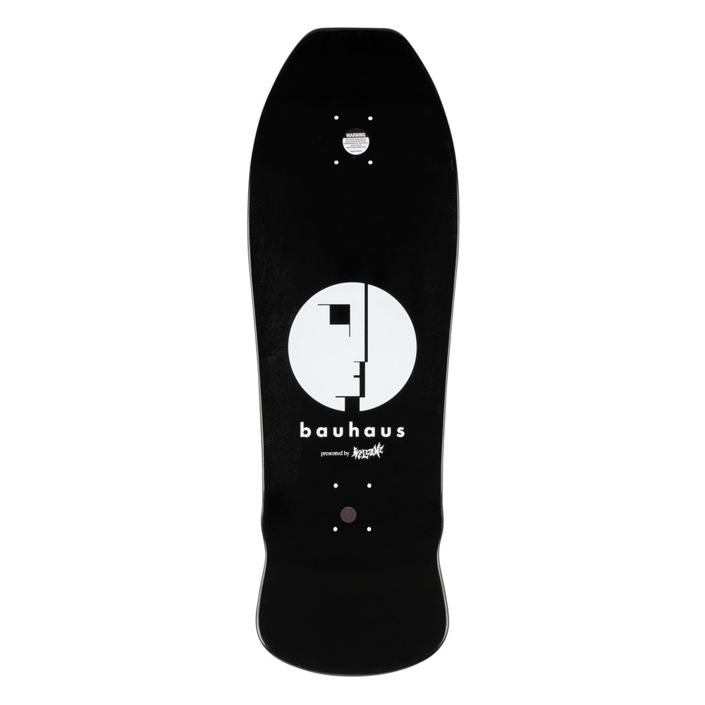 Welcome Bauhaus Mask on Early Grab 10" Deck - BLACK DIP - Sun Diego Boardshop