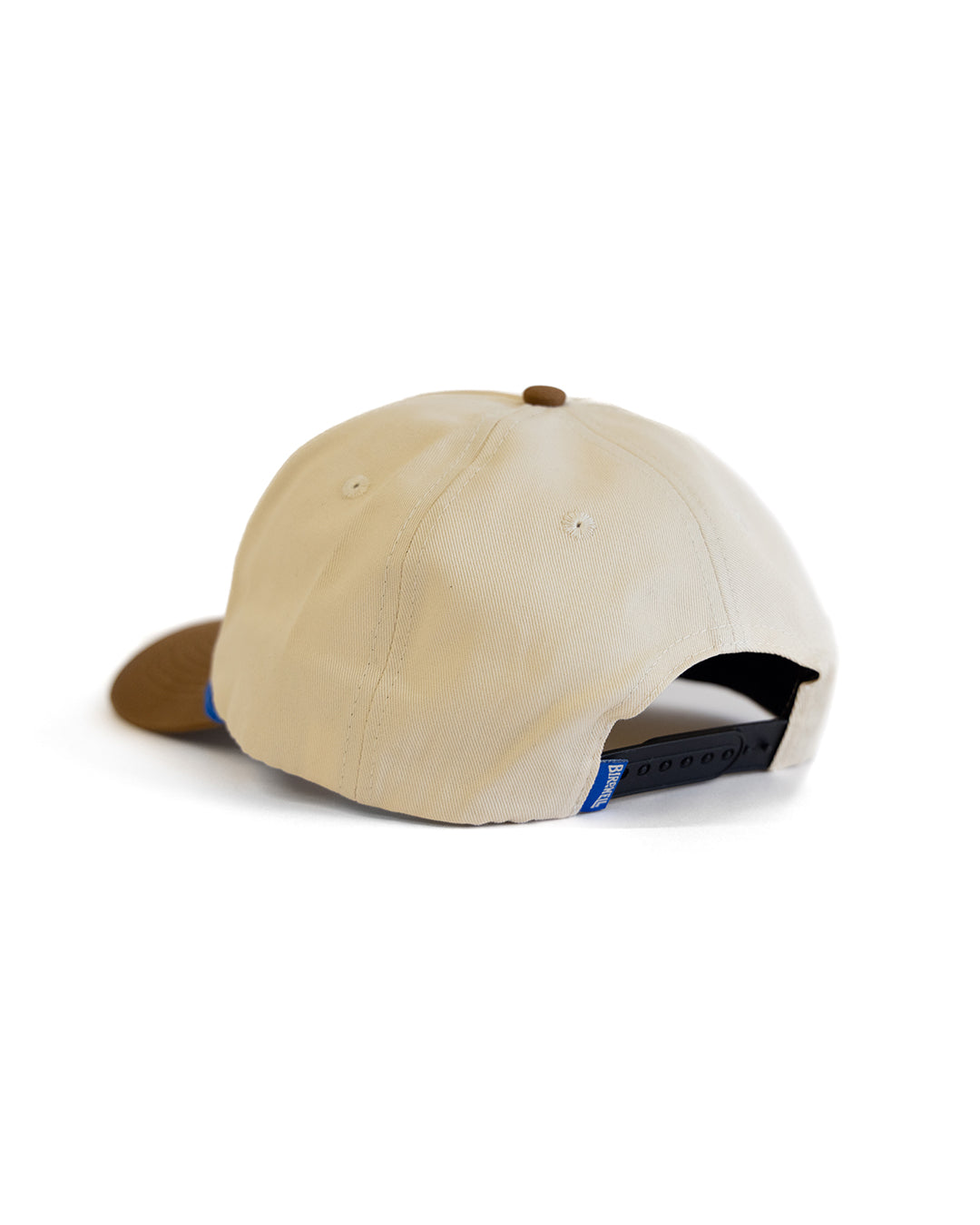 Birdwell Script Twill Snapback - Bone/Brown