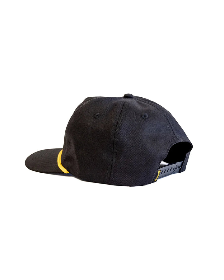 Birdwell Men's Shield Twill Snapback - Black - Sun Diego Boardshop