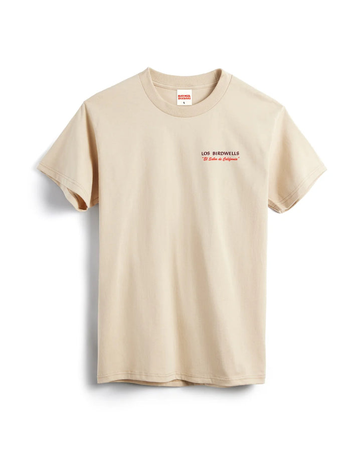 Birdwell Men's Los Birdwells T-Shirt - Cream - Sun Diego Boardshop