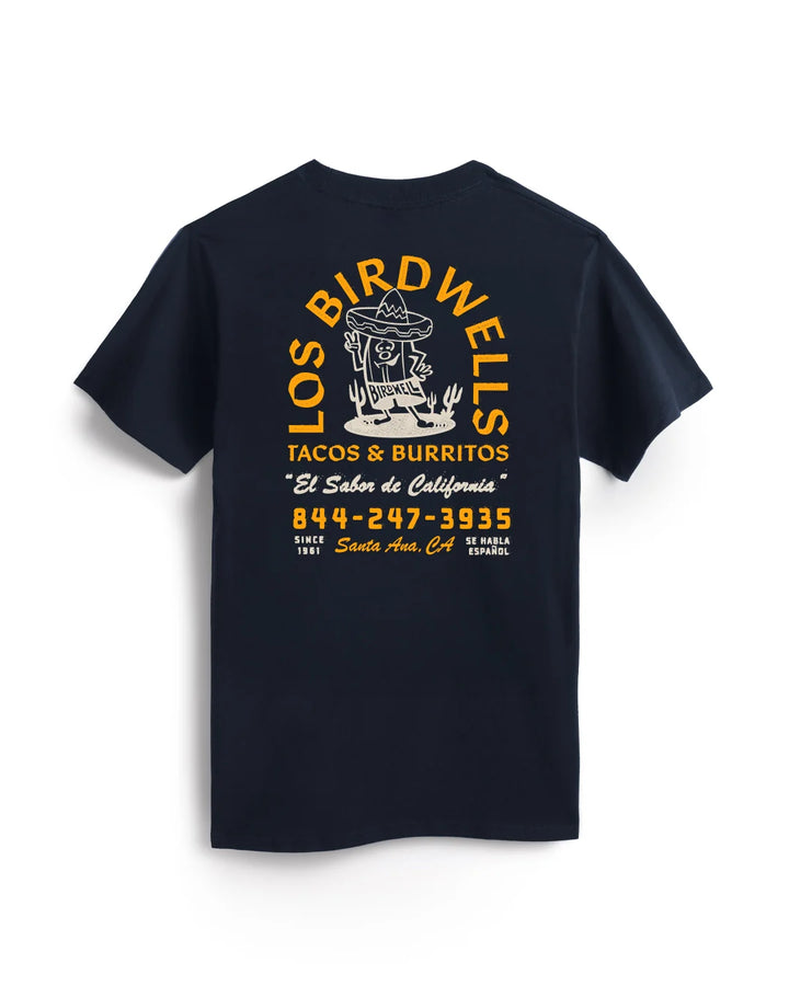 Birdwell Men's Los Birdwells T-Shirt - Navy - Sun Diego Boardshop