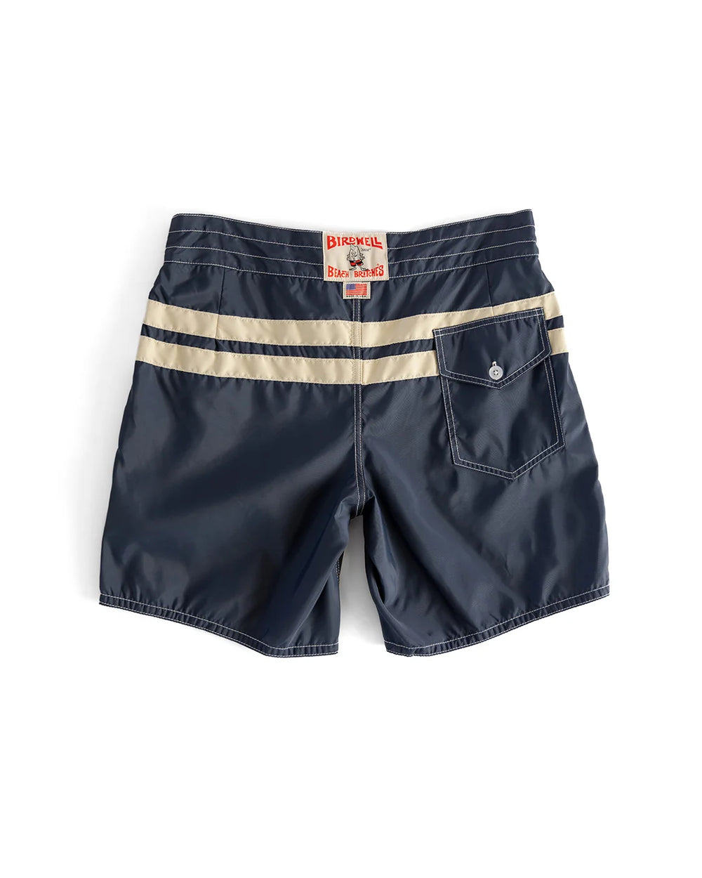 Birdwell Men's 300 Comp Stripe Boardshort - Navy Bone Comp - Sun Diego Boardshop