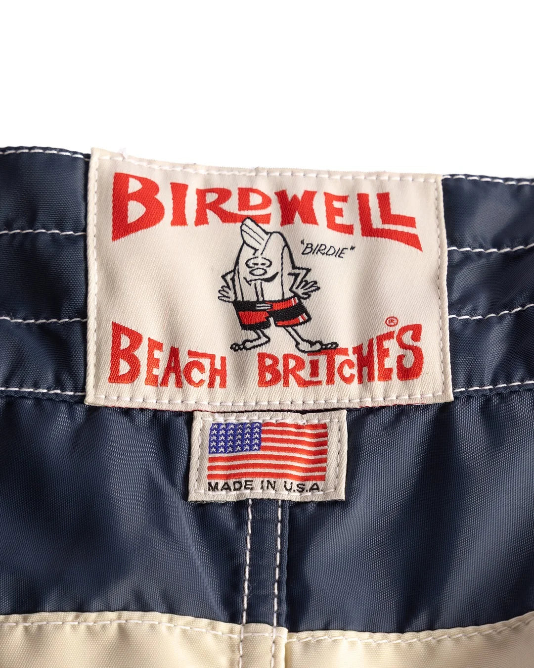 Birdwell Men's 300 Comp Stripe Boardshort - Navy Bone Comp - Sun Diego Boardshop