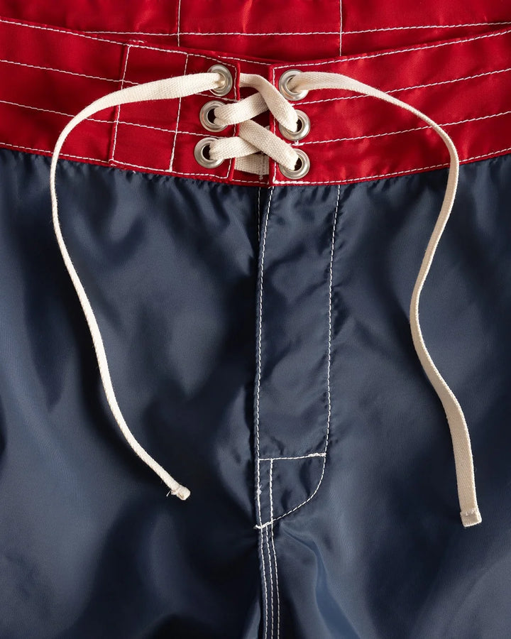 Birdwell Men's 300 Legend Boardshort - Navy Red Bone - Sun Diego Boardshop