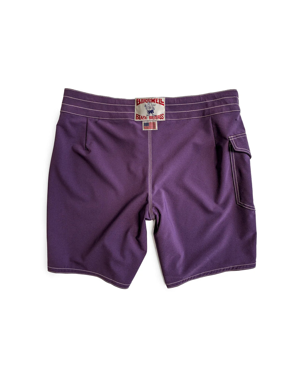 Birdwell Men's 808 Racing Stripes Boardshort - Purple Gold - Sun Diego Boardshop